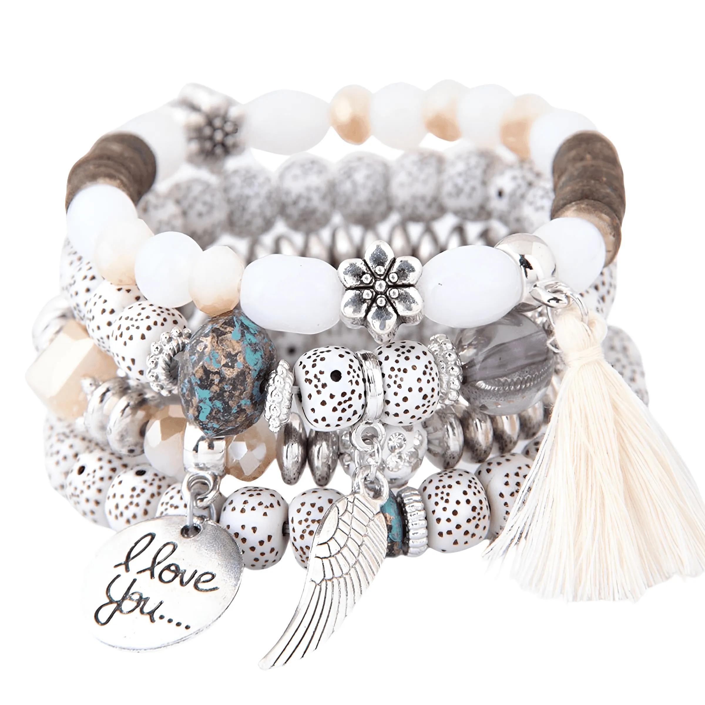 Assorted Style Bohemian Charm Bracelets For Women