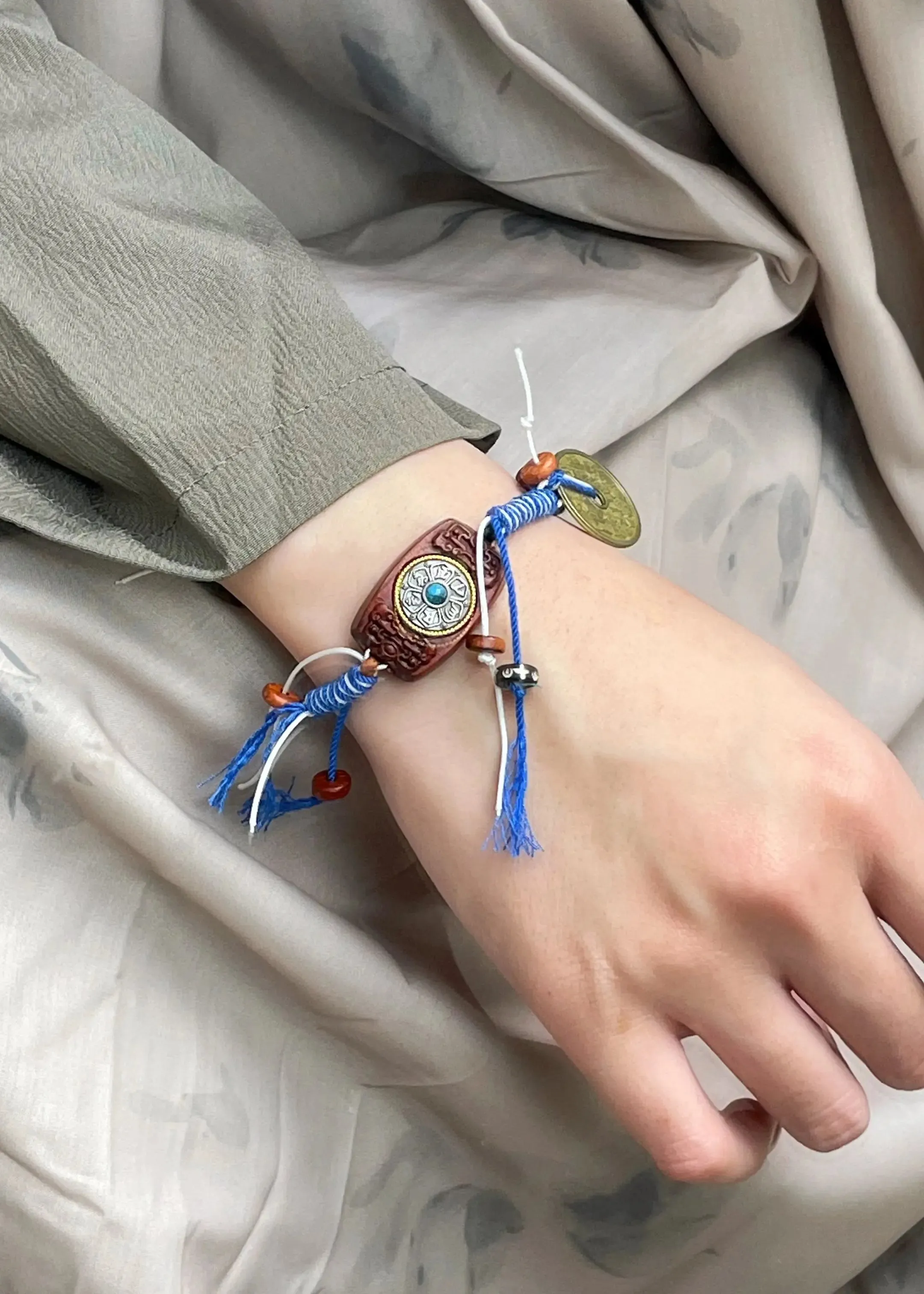 Bohemian Rosewood Rotary Woven Bracelet ML1254