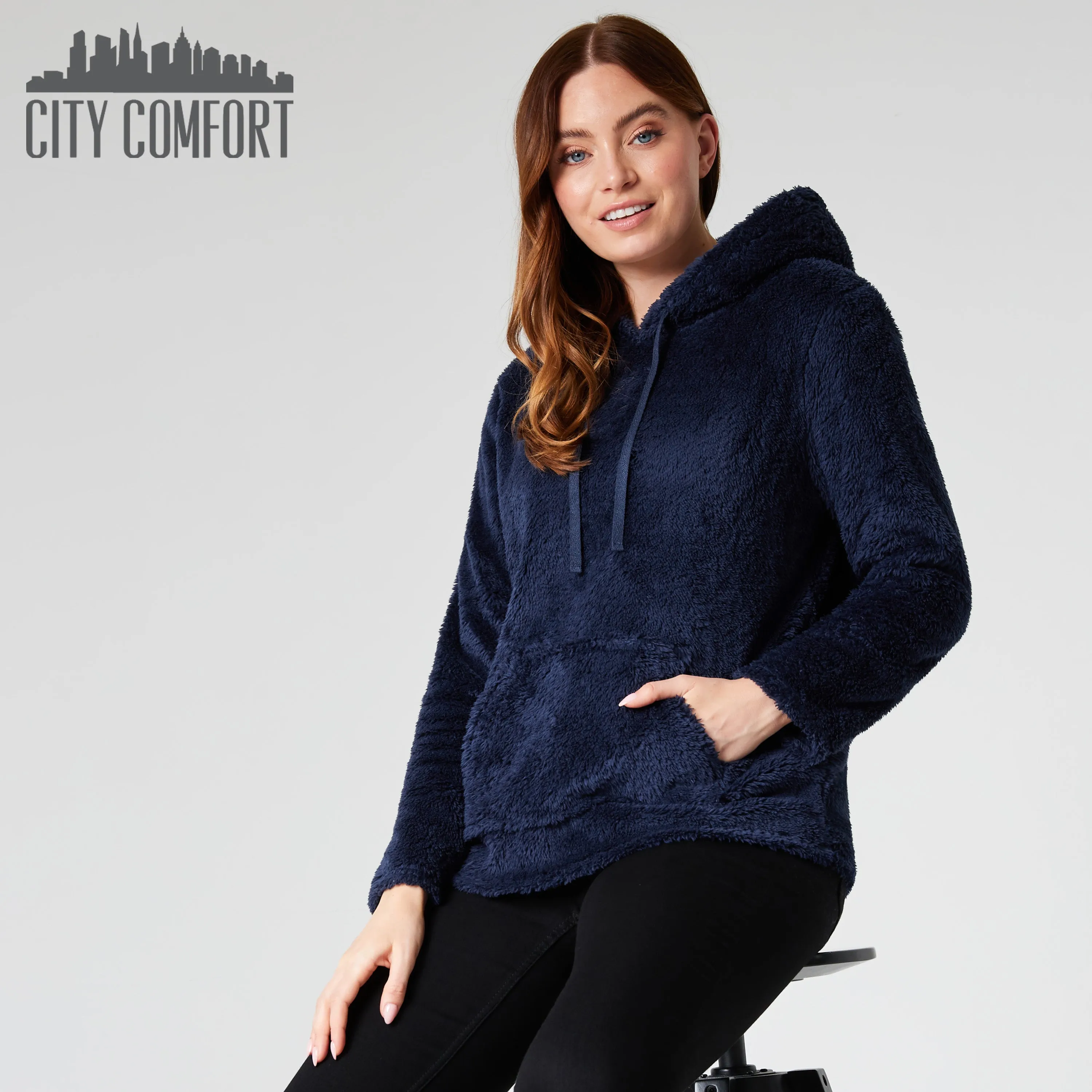 CityComfort Hoodies for Women - Fleece Hoodie for Women