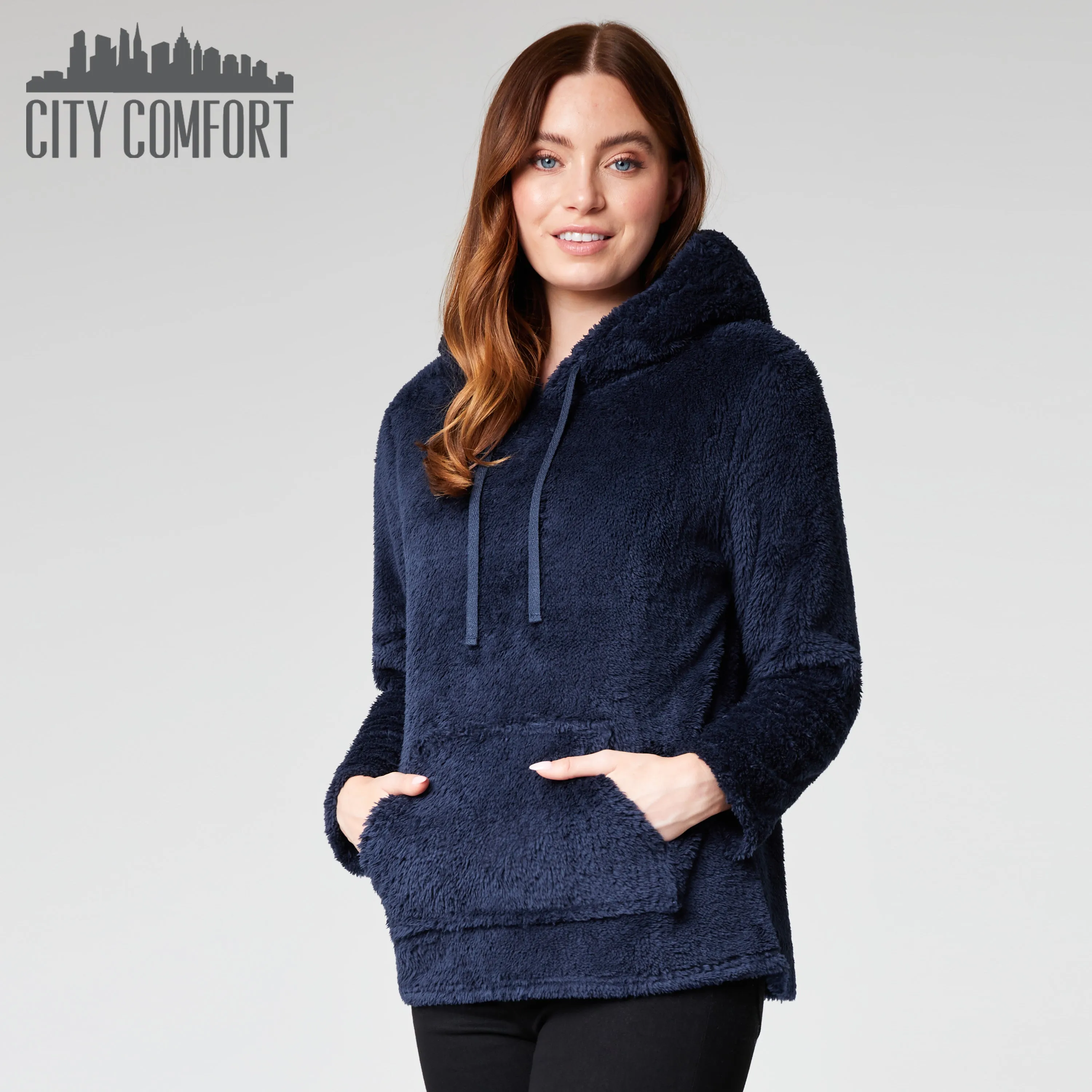 CityComfort Hoodies for Women - Fleece Hoodie for Women
