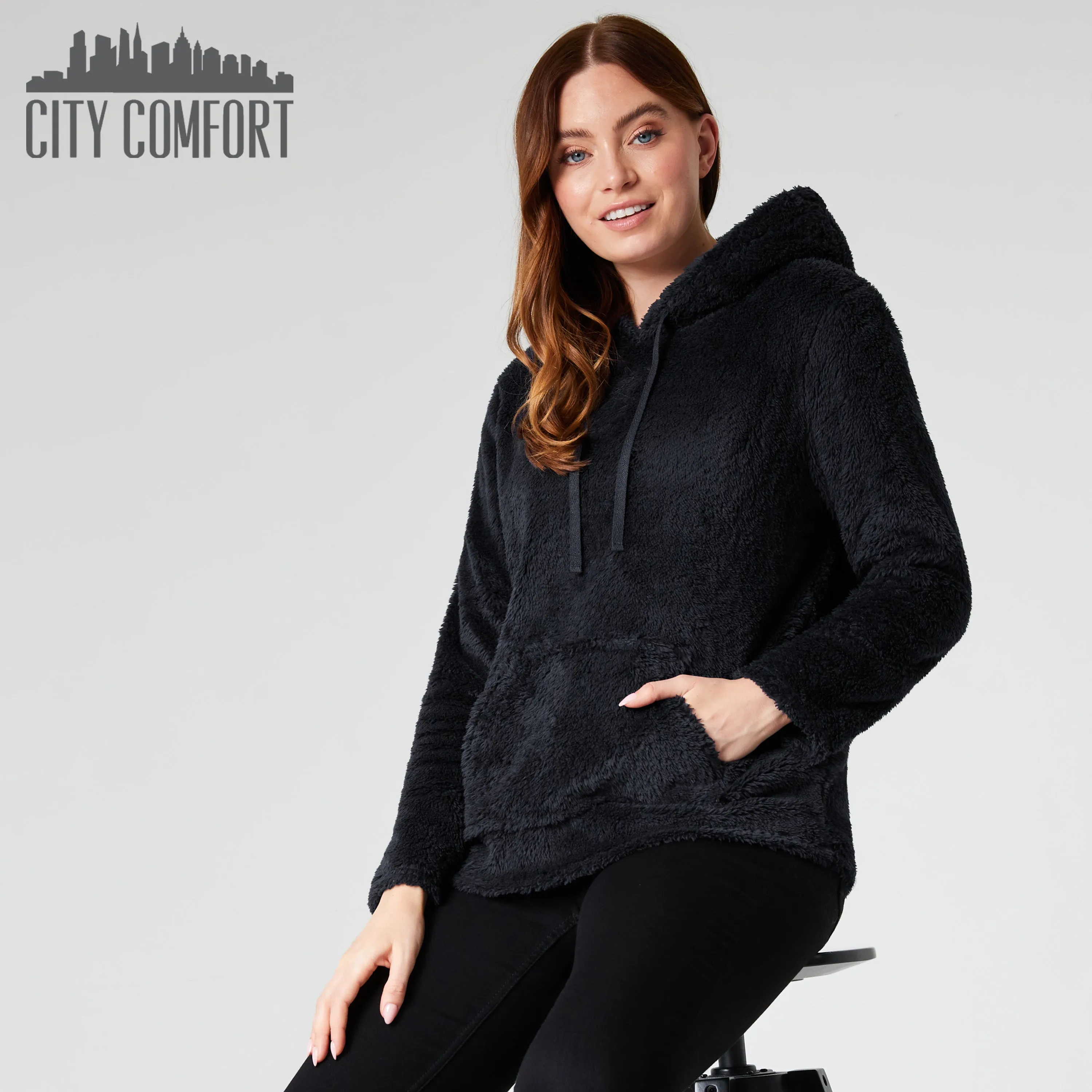 CityComfort Hoodies for Women - Fleece Hoodie for Women