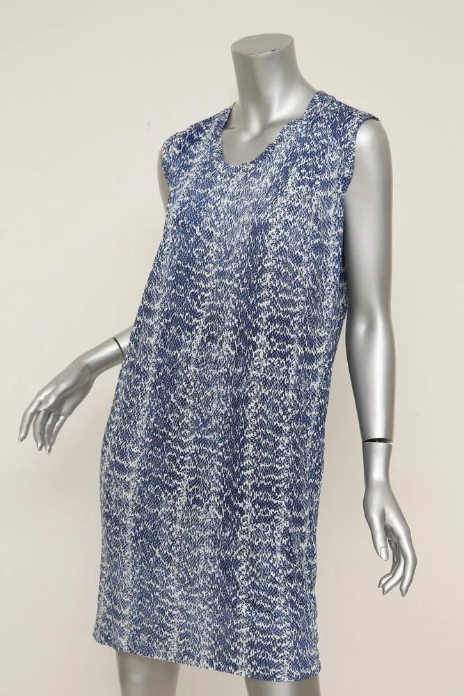 Derek Lam Women's Dress: Blue Rayon Size 4, Pre-owned