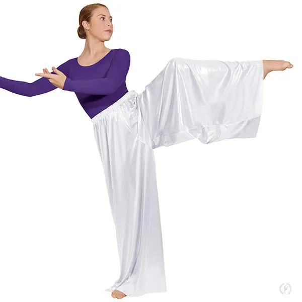 Eurotard 14691 Womens Wide Leg Metallic Palazzo Pants