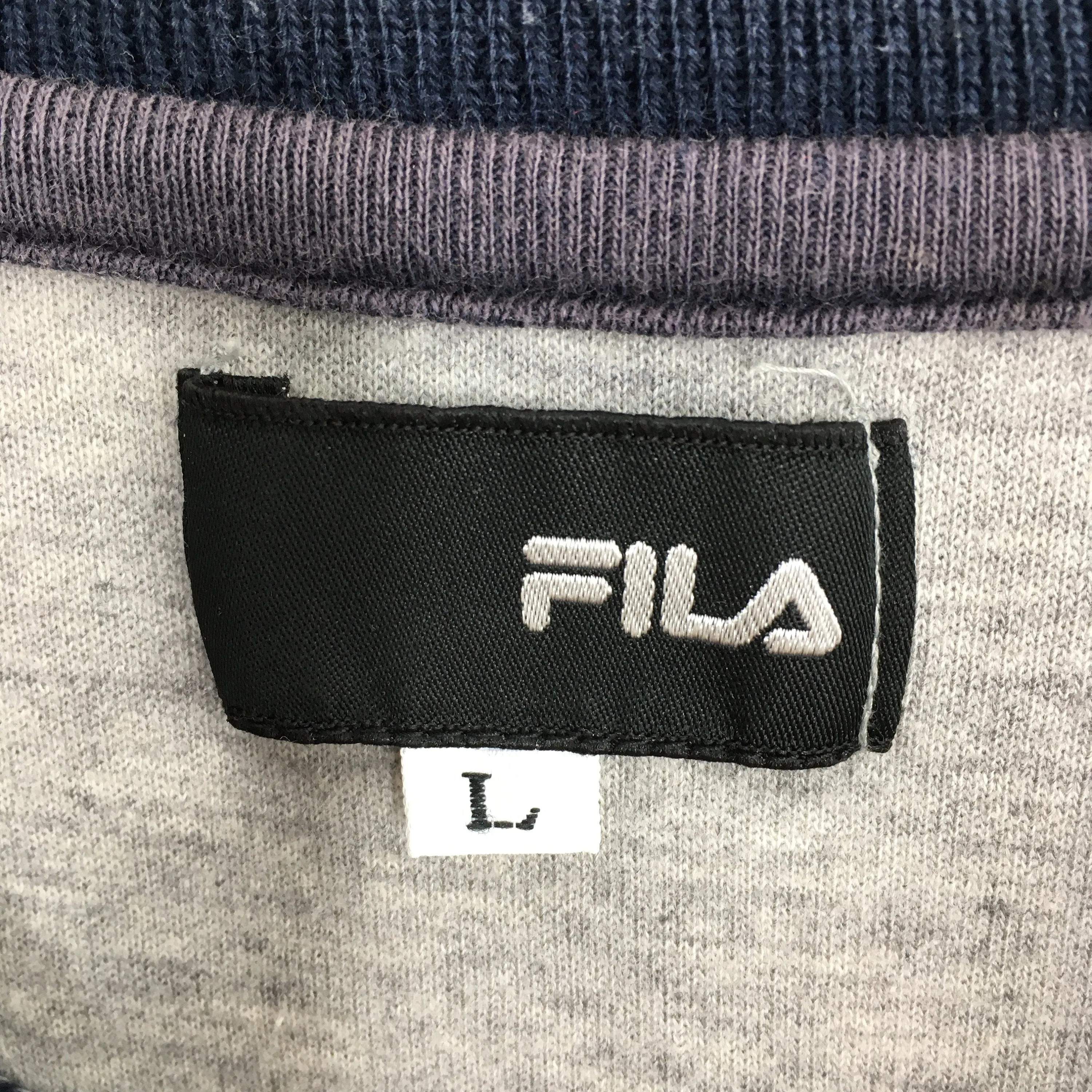 Fila Italia Intimo Gray Sweater Large