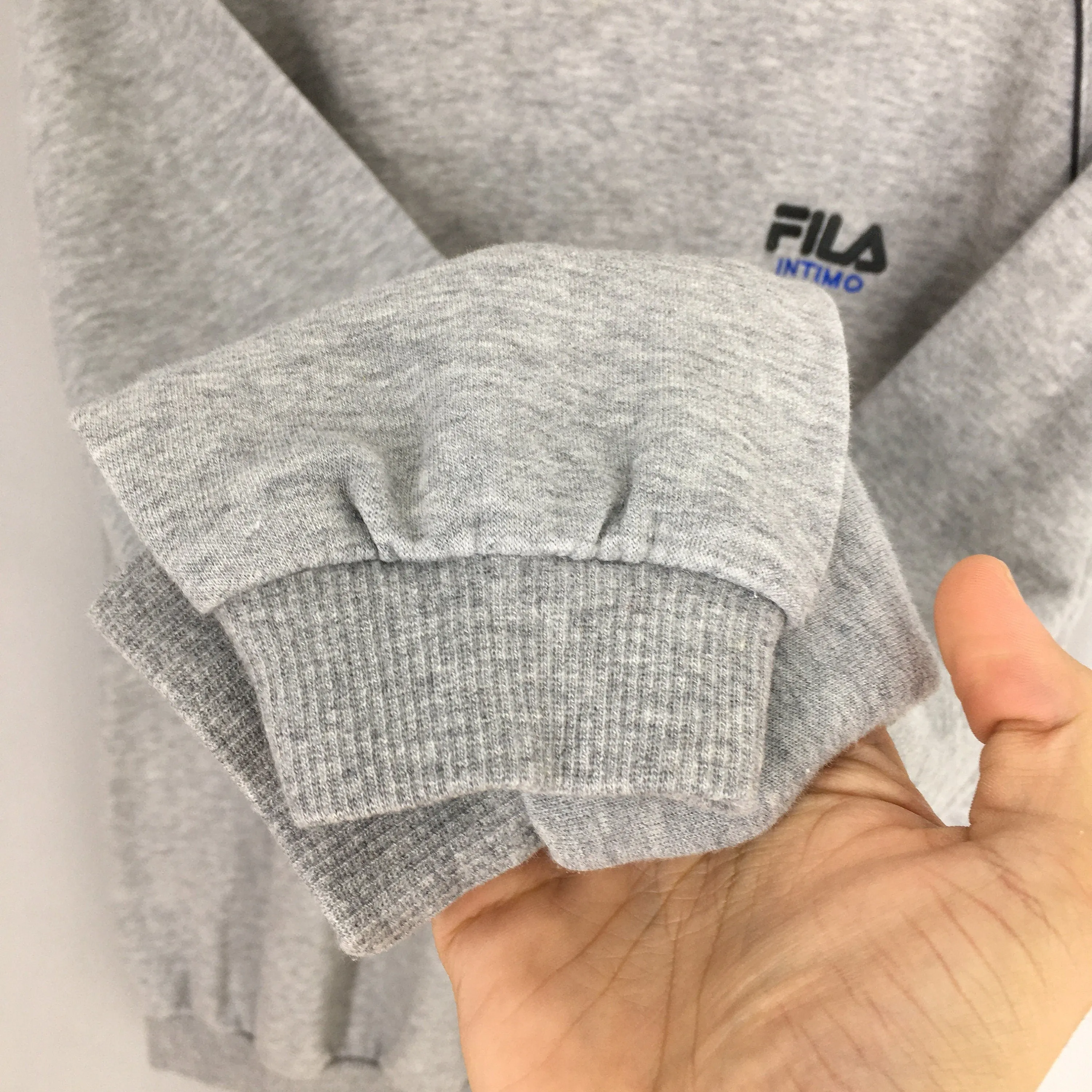 Fila Italia Intimo Gray Sweater Large
