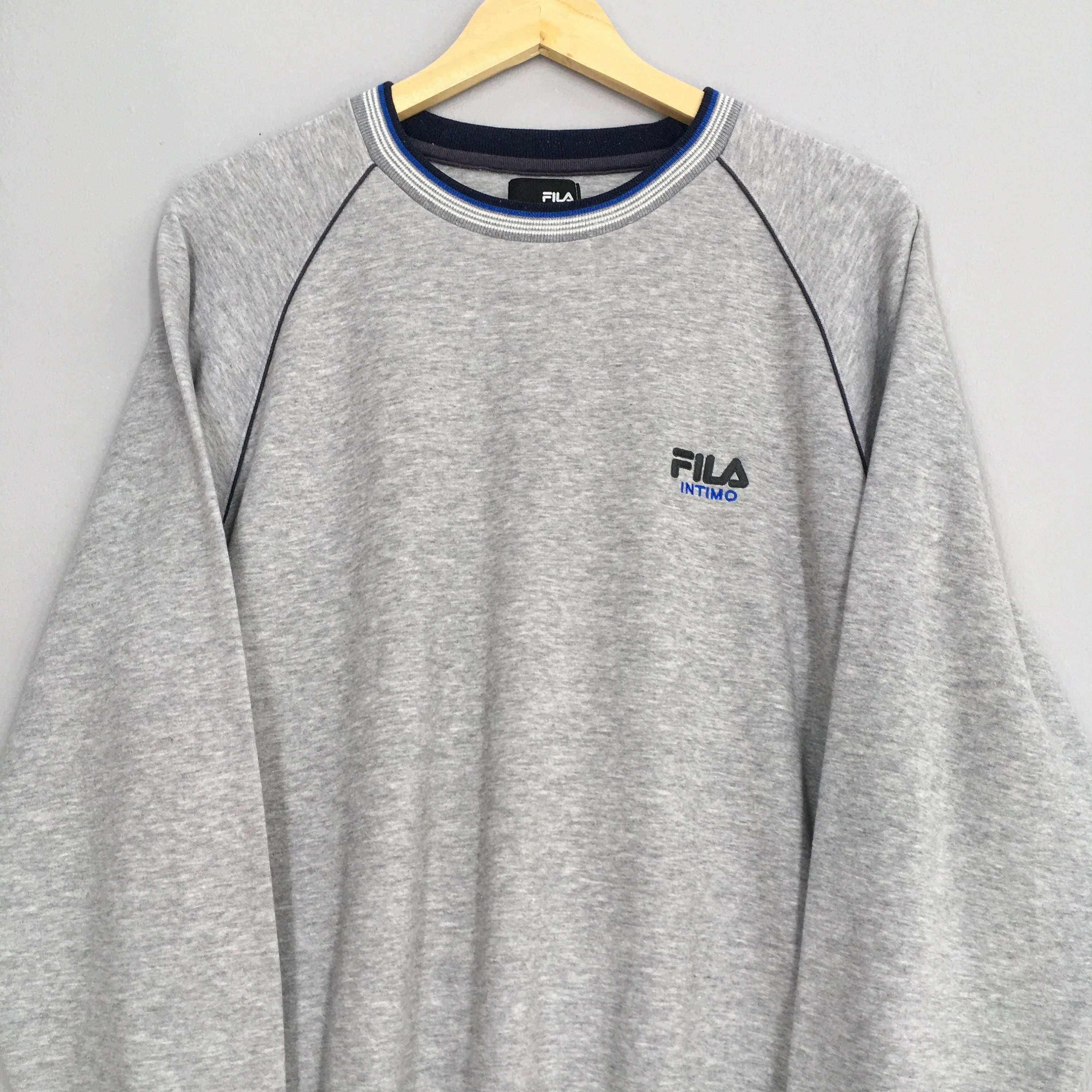 Fila Italia Intimo Gray Sweater Large