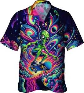 Funny Hawaiian Shirt Tropical Short Sleeve Summer Beach Button Down Hawaiian Ocean Shirts for Men