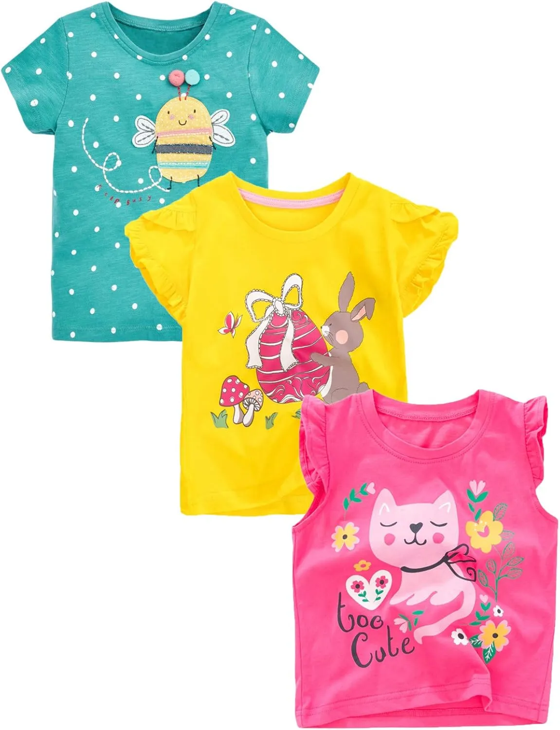 HILEELANG Toddler Girl Tees