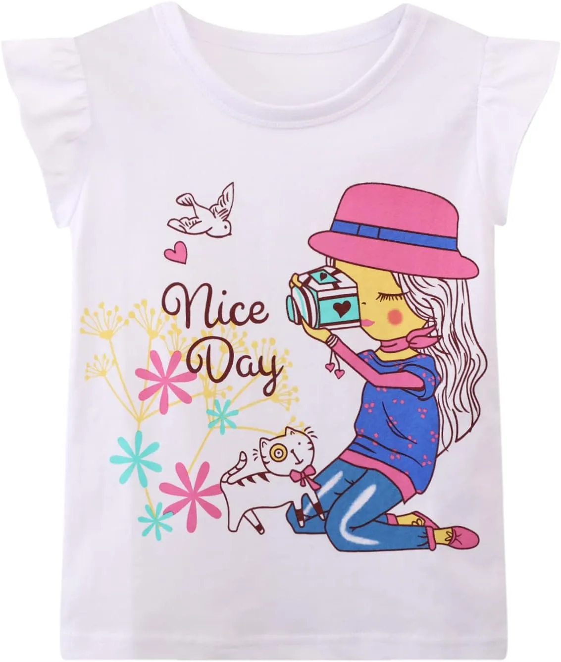 HILEELANG Toddler Girl Tees