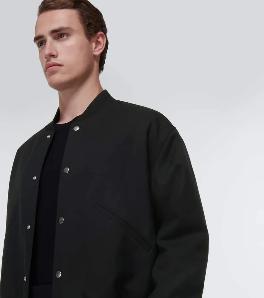 Jil Sander Oversized varsity jacket