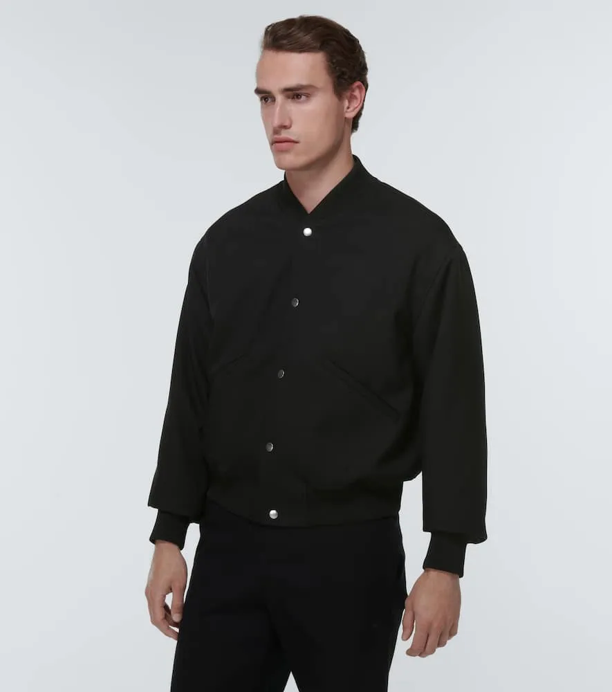 Jil Sander Oversized varsity jacket