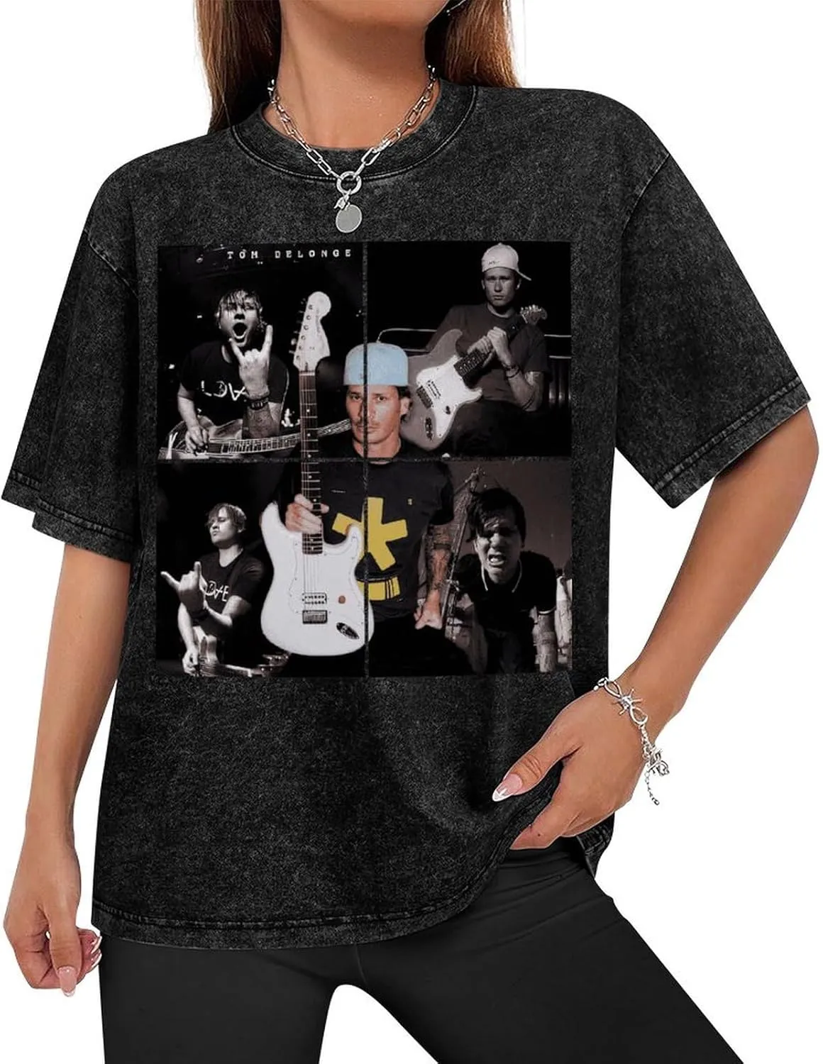 Men's Shirt,Retro Vintage Crewneck Washed Short-Sleeve T Shirts for Women's