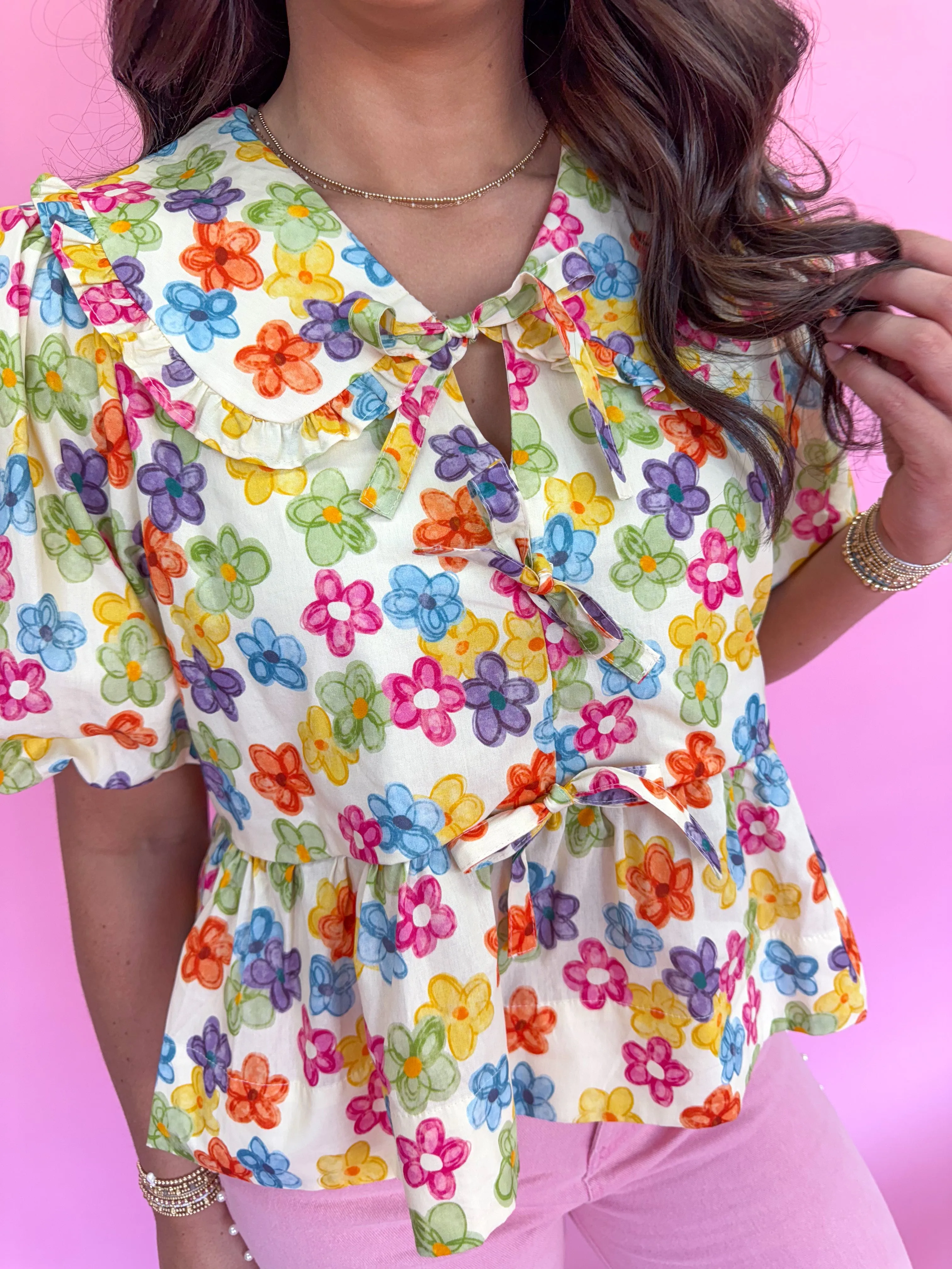 Morning Blooms Top