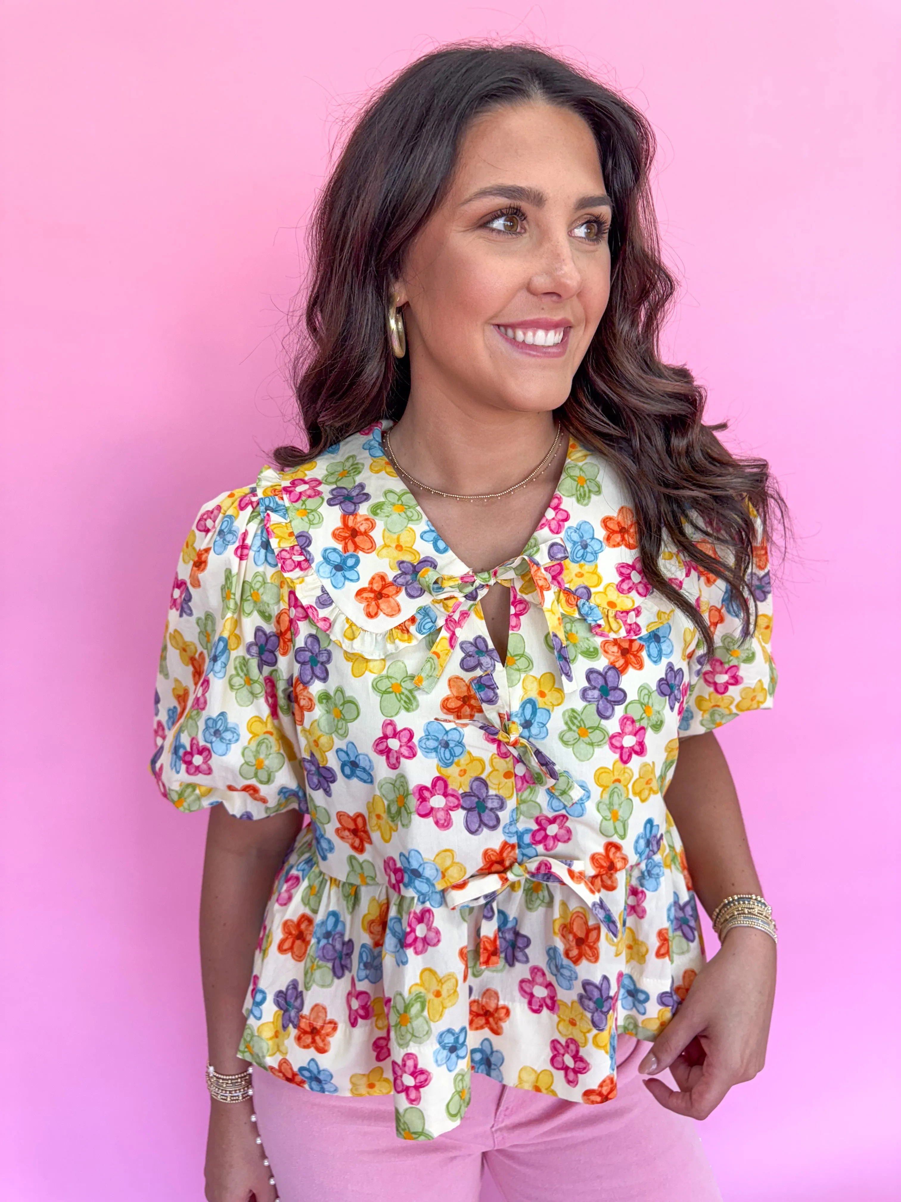 Morning Blooms Top