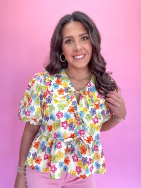 Morning Blooms Top