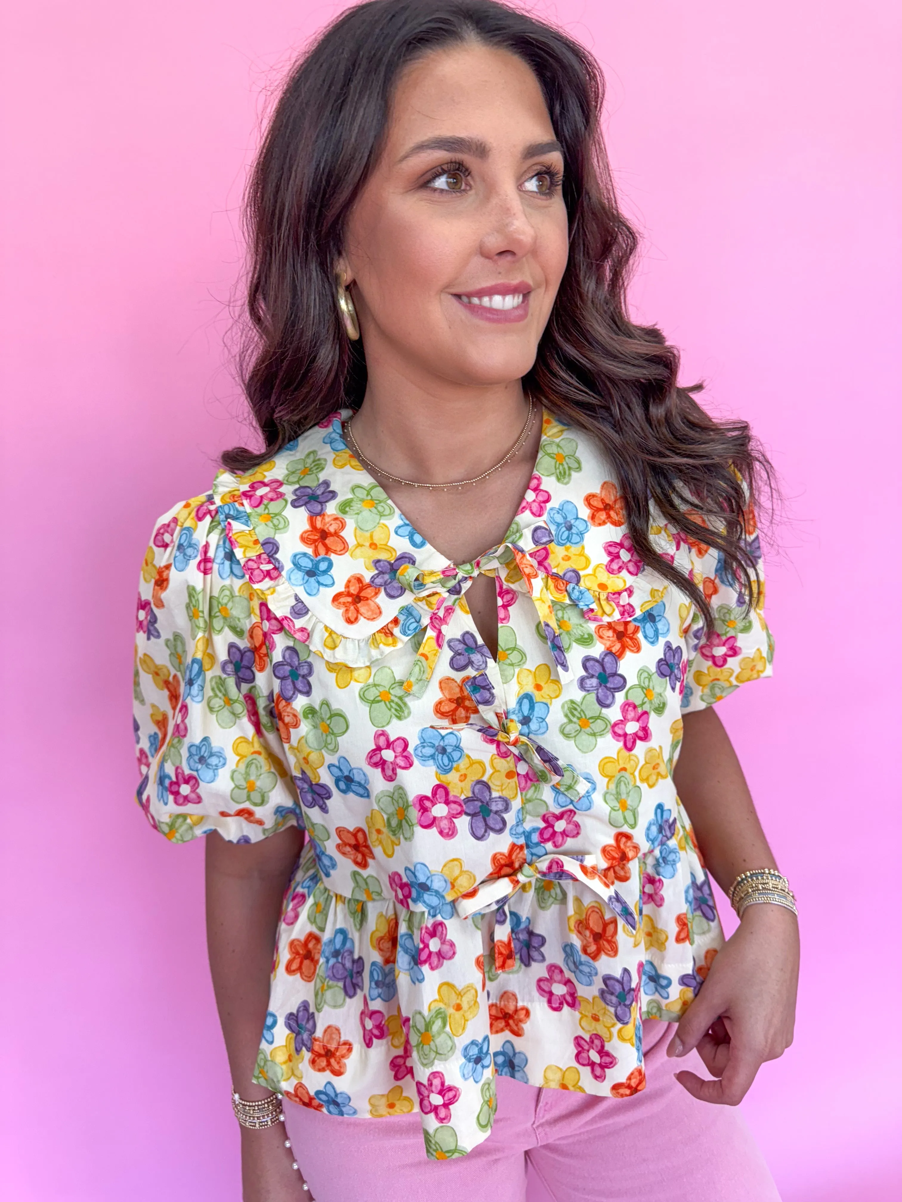 Morning Blooms Top