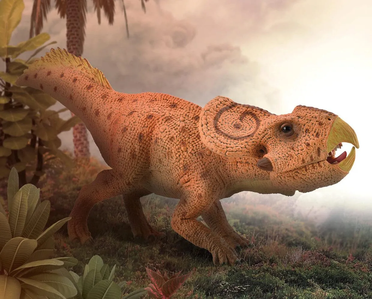 Protoceratops with Movable Jaw