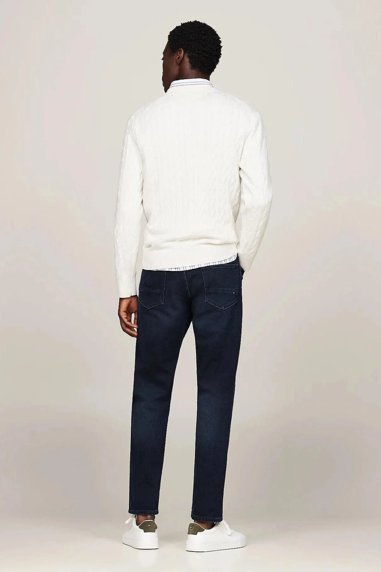 Pull Tommy Hilfiger blanc