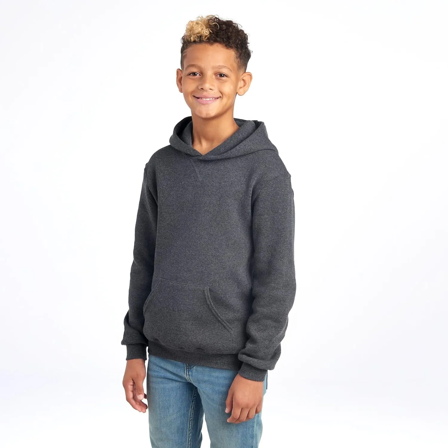Russell Athletic Youth Dri-Power Fleece Hoodies, Moisture Wicking, Sizes S-XL