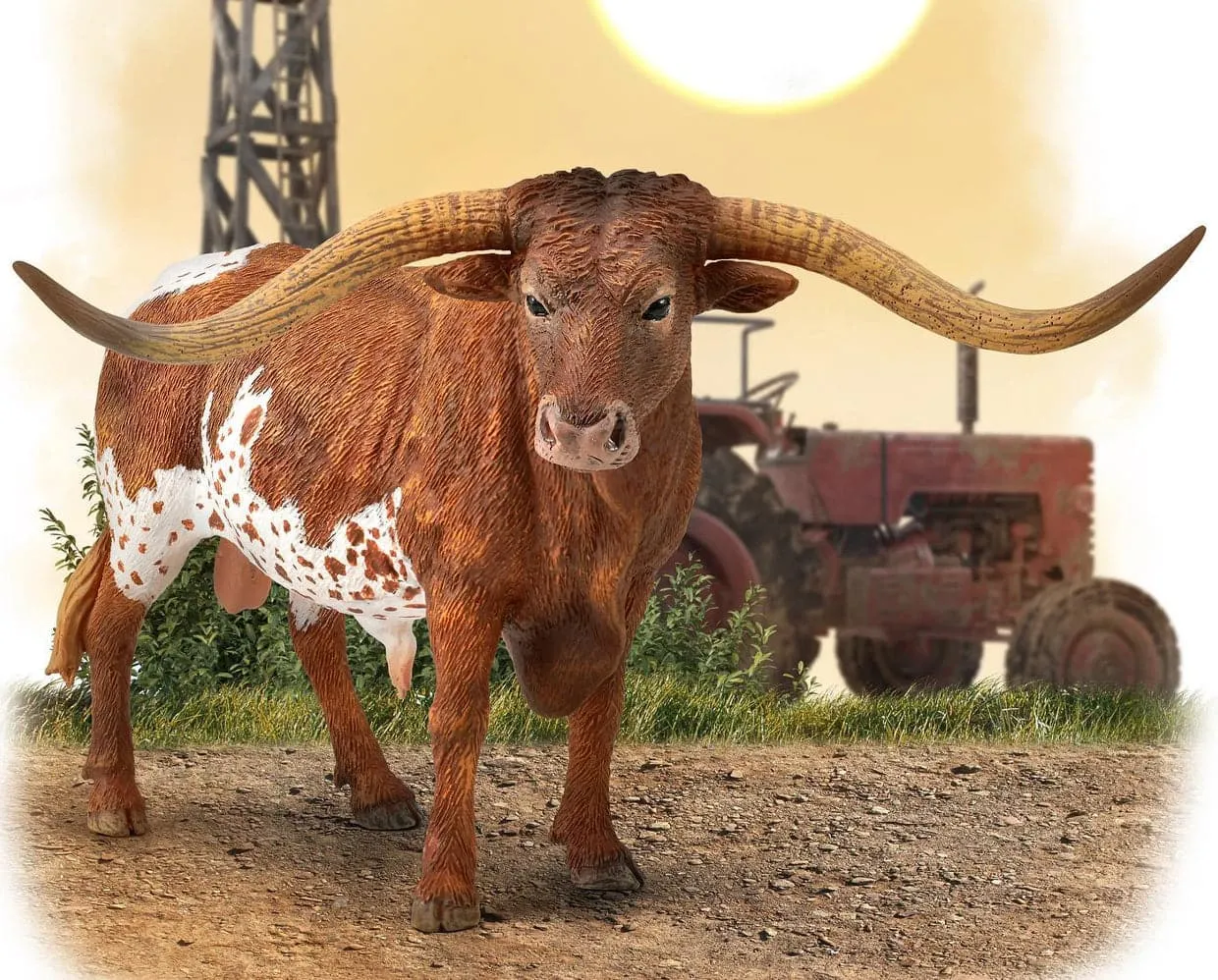 Texas Longhorn Bull