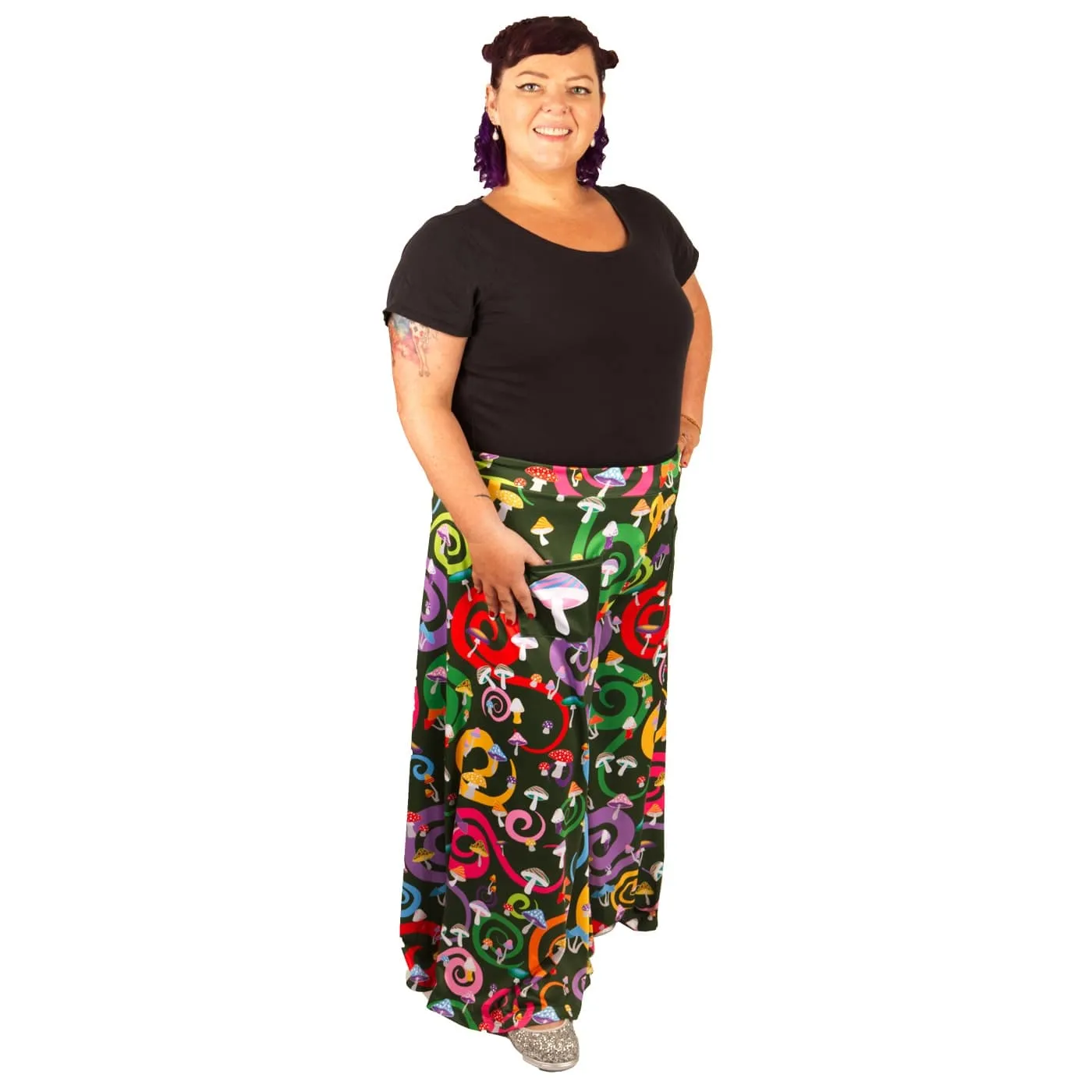 Toadstool Wide Leg Pants With Pockets