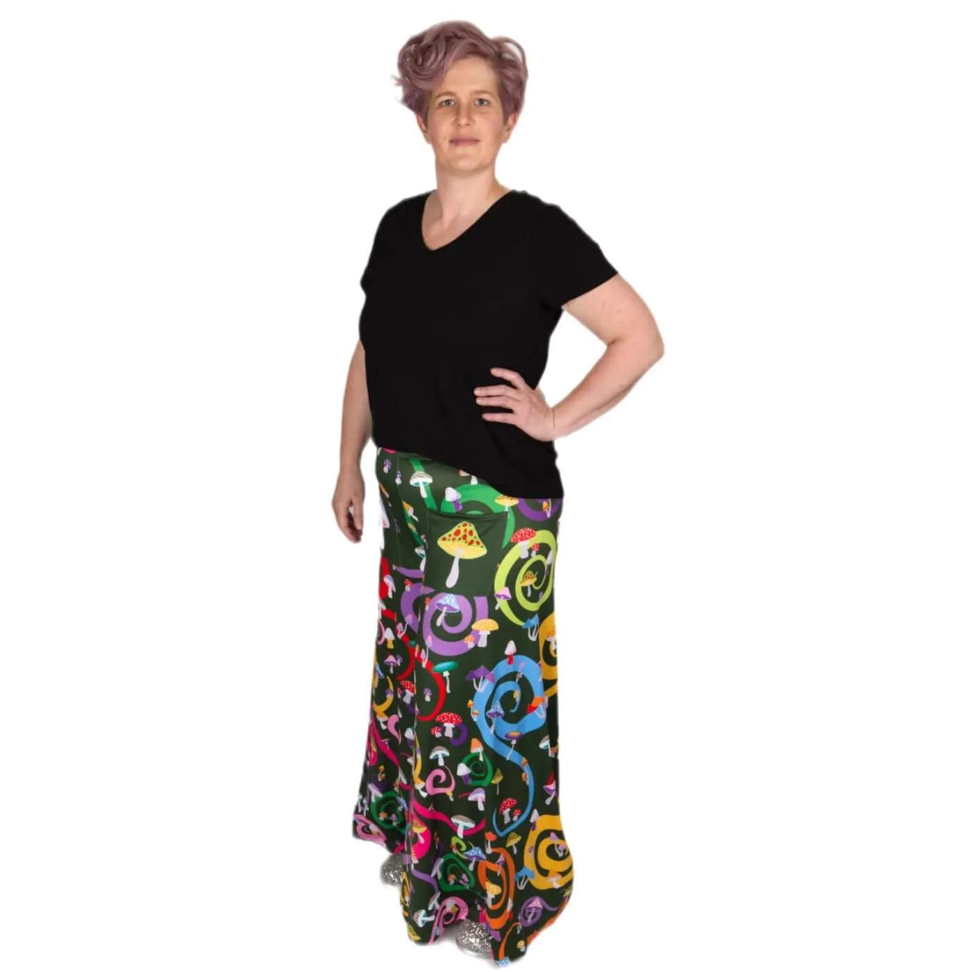 Toadstool Wide Leg Pants With Pockets